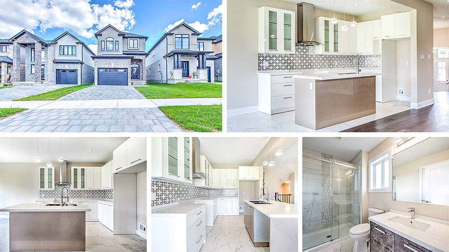 Project – Kitchen Island With Sink – High Gloss White Kitchen Cabinets