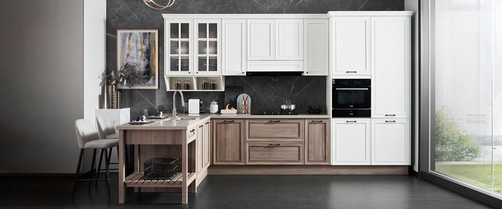 natural wood kitchen cabinets