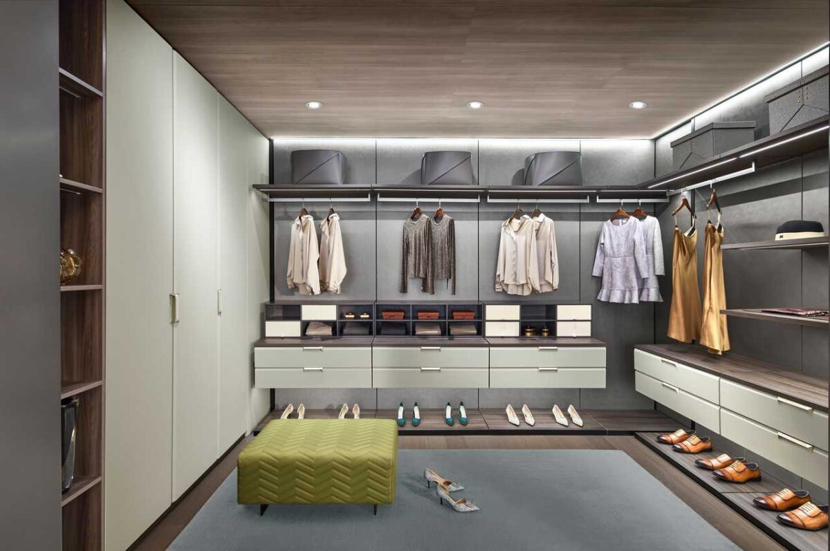 luxury walk in closet