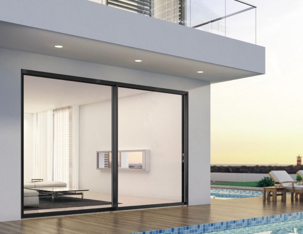 aluminum frame sliding doors