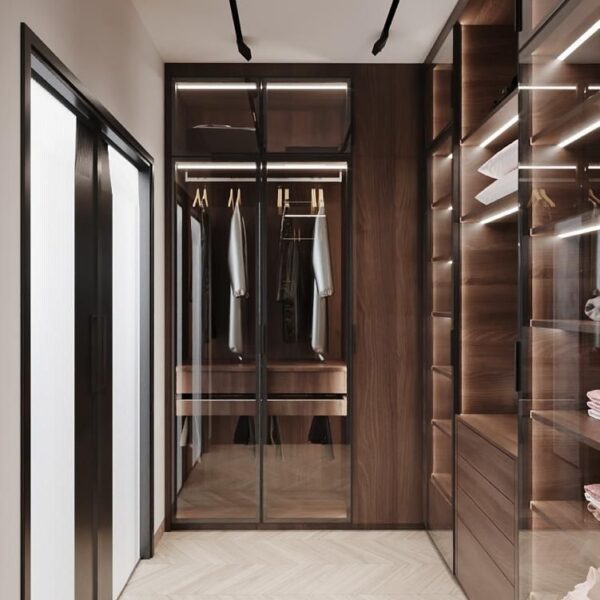 Modern Closet units and hallway cabinets