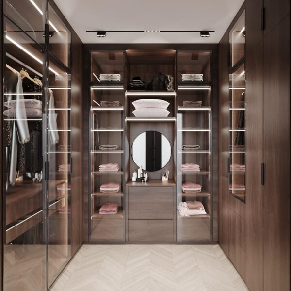 Modern Closet units and hallway cabinets