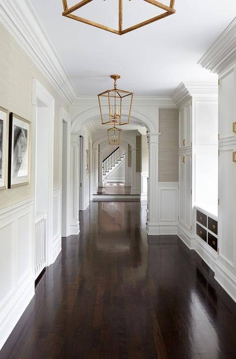 Elegant Built-In hallway cabinet