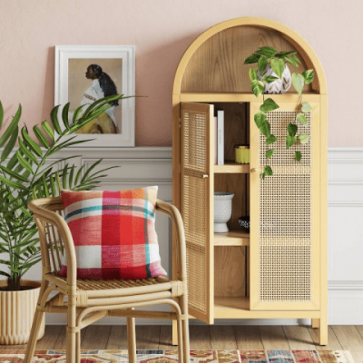 Opalhouse Arched Wood Cabinet